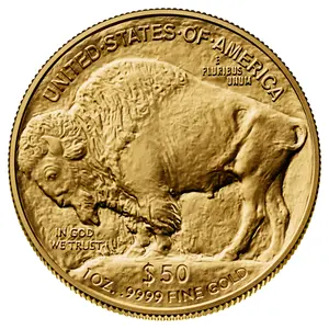 2026 - 1 oz. (USA) American Buffalo Gold Bullion Coin - Reverse Side