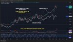 May 2025 NL - Gold and Silver (%) Comparison Chart