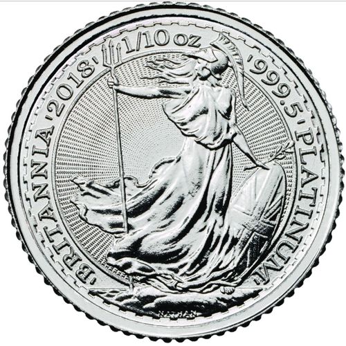 1/10 oz. Britannia Platinum