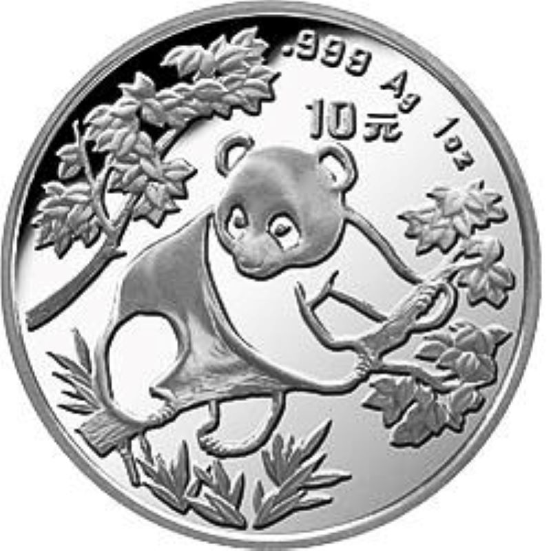 1992 chinese silver panda