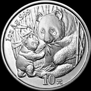 2005 chinese silver panda