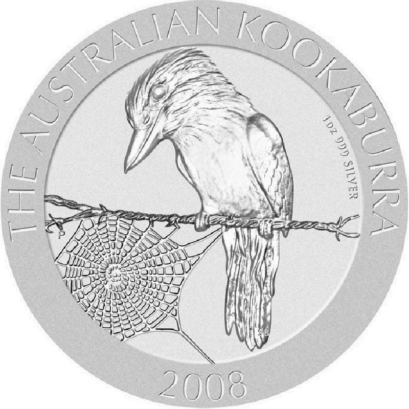 2008 silver kookaburra