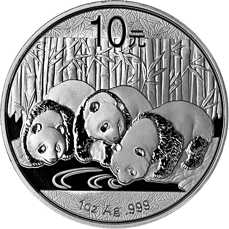 2013 chinese silver panda