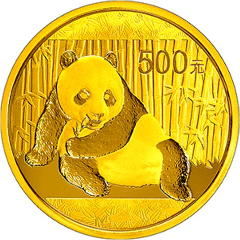 2015 1oz Chinese gold panda reverse