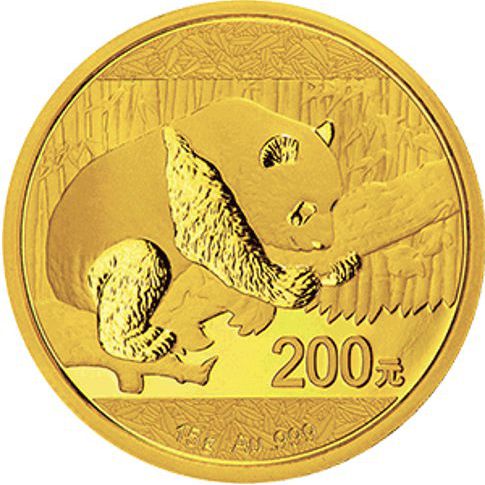 chinese gold panda