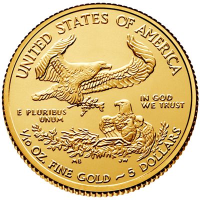 1/10 oz american eagle gold