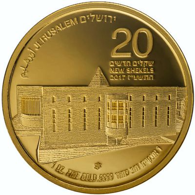 jerusalem of gold 1oz bullion coin