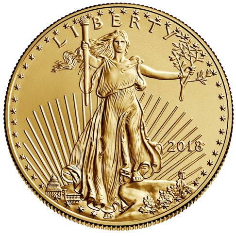 american eagle gold bullion coin obv