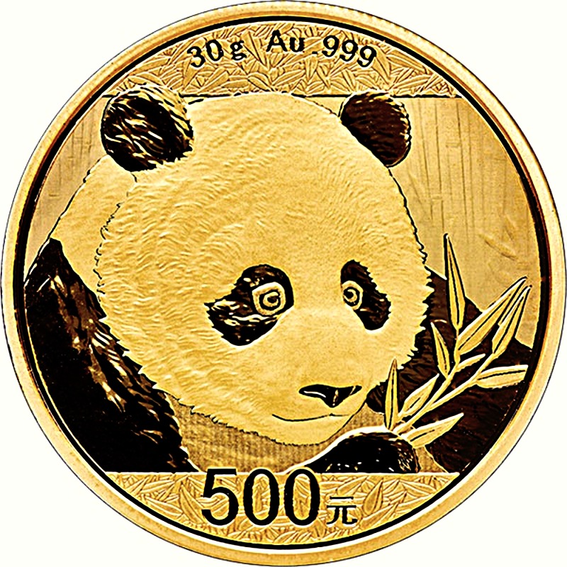 2018 chinese gold panda