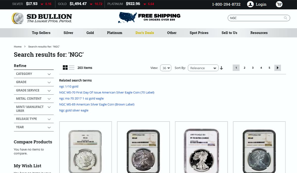 sd bullion