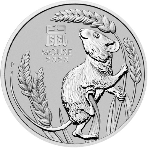 platinum lunar bullion coin
