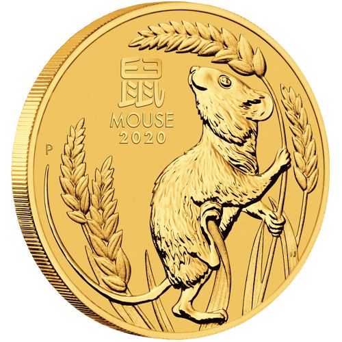 1/2 oz. Australian Gold Lunar Bullion Coin