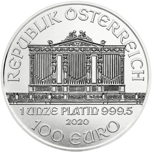 platinum philharmonic silver bullion coin