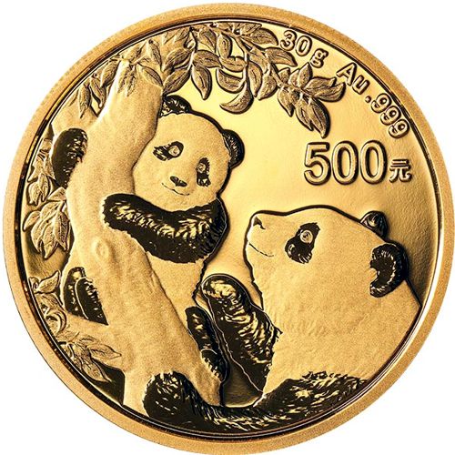 chinese gold panda