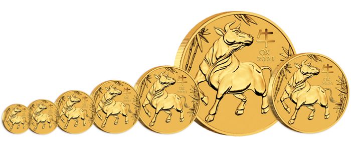 silver lunar bullion coin series