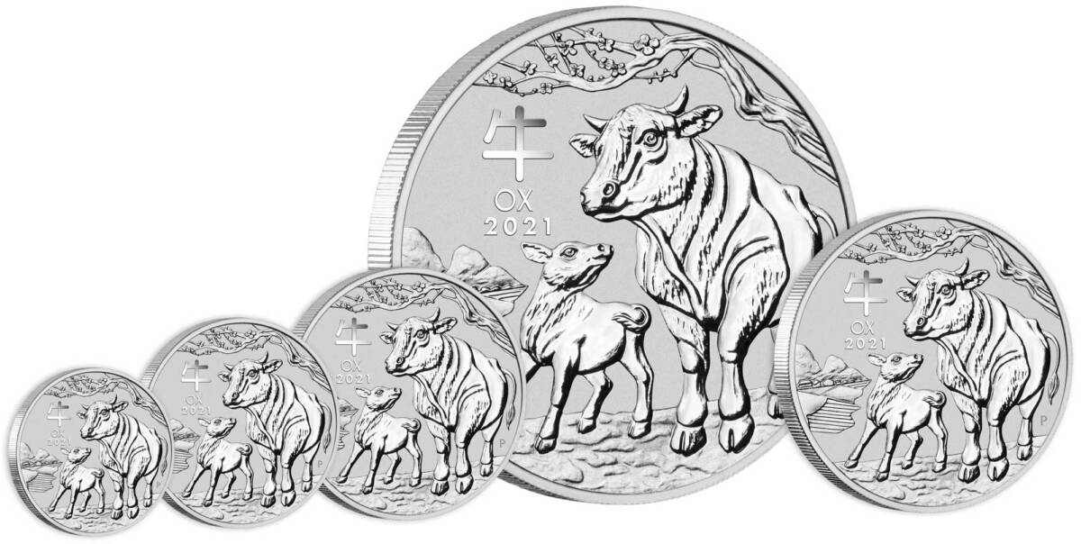 silver lunar bullion coin series