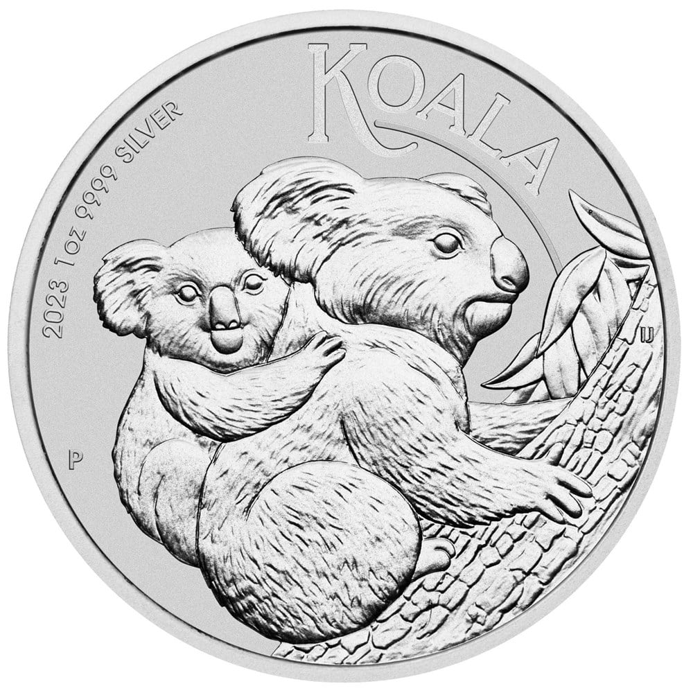 2023 - 1oz. Silver Koala - reverse side