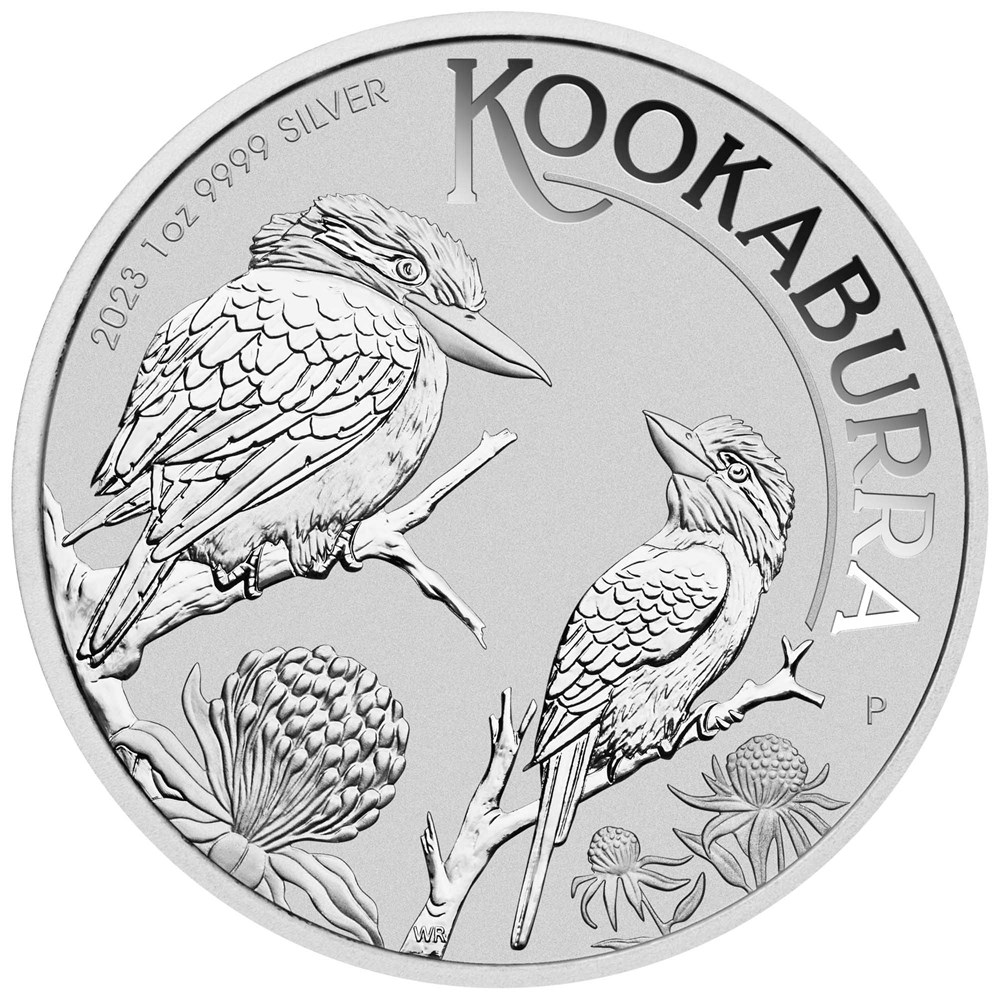 1oz. Silver Kookaburra - REV
