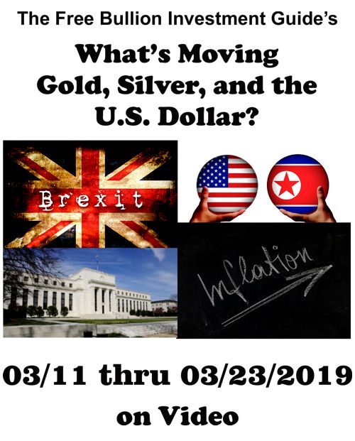 March 16 Video Blog - What's Happening with Gold, Silver, and the U.S. Dollar - Title Graphic