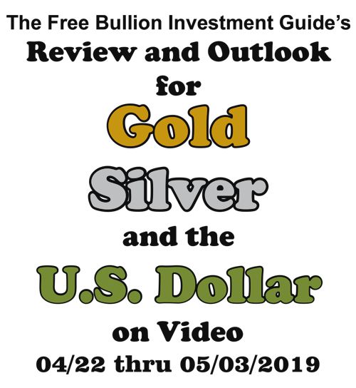 2019 - April 28th Video Blog - Review and Outlook for Gold, Silver and the U.S. Dollar...on Video - Title Graphic