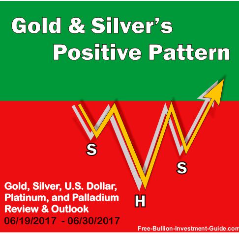 2017 - June 25th - Gold and Silver's Positive Pattern - Graphic