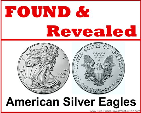 Found and Revealed - American Silver Eagles