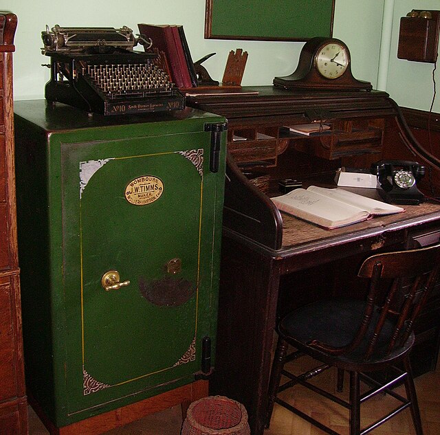 Home Safe in House (Safe St. Fagans - Wiki Commons)