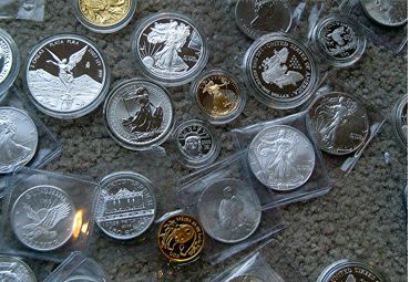 bullion coins - precious metals