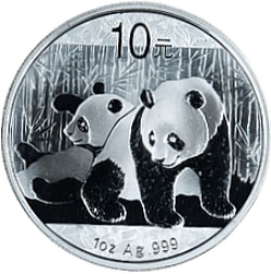 chinese silver panda