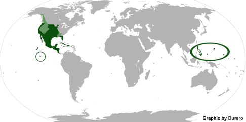 new spain map