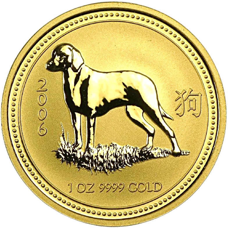 gold lunar coin