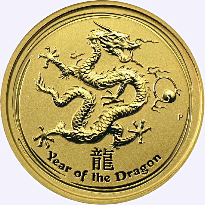 gold lunar coin