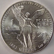 silver libertad onza