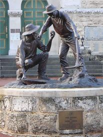 prospectors William Ford and Arthur Bayley