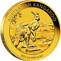 gold kangaroo