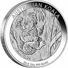 ten oz silver koala