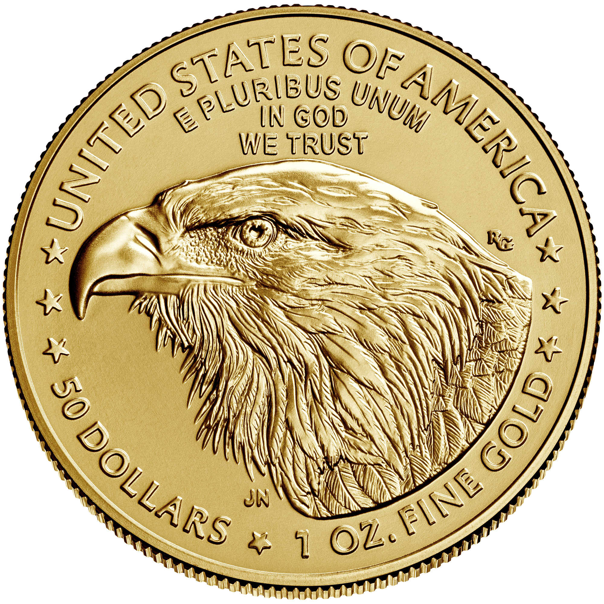 1 oz american eagle gold bullion coin rev - type I