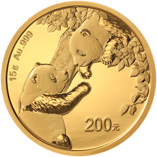 2023 15gram Gold Panda REV