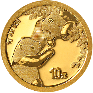 2023 1gram Gold Panda REV
