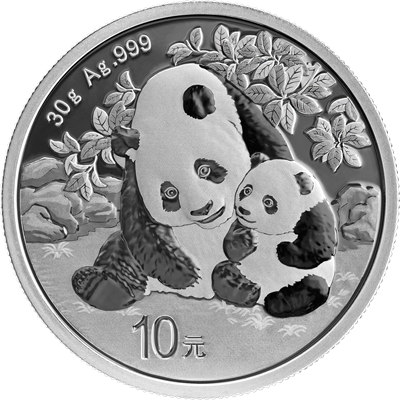 2024 30gram Chinese Silver Panda Rev