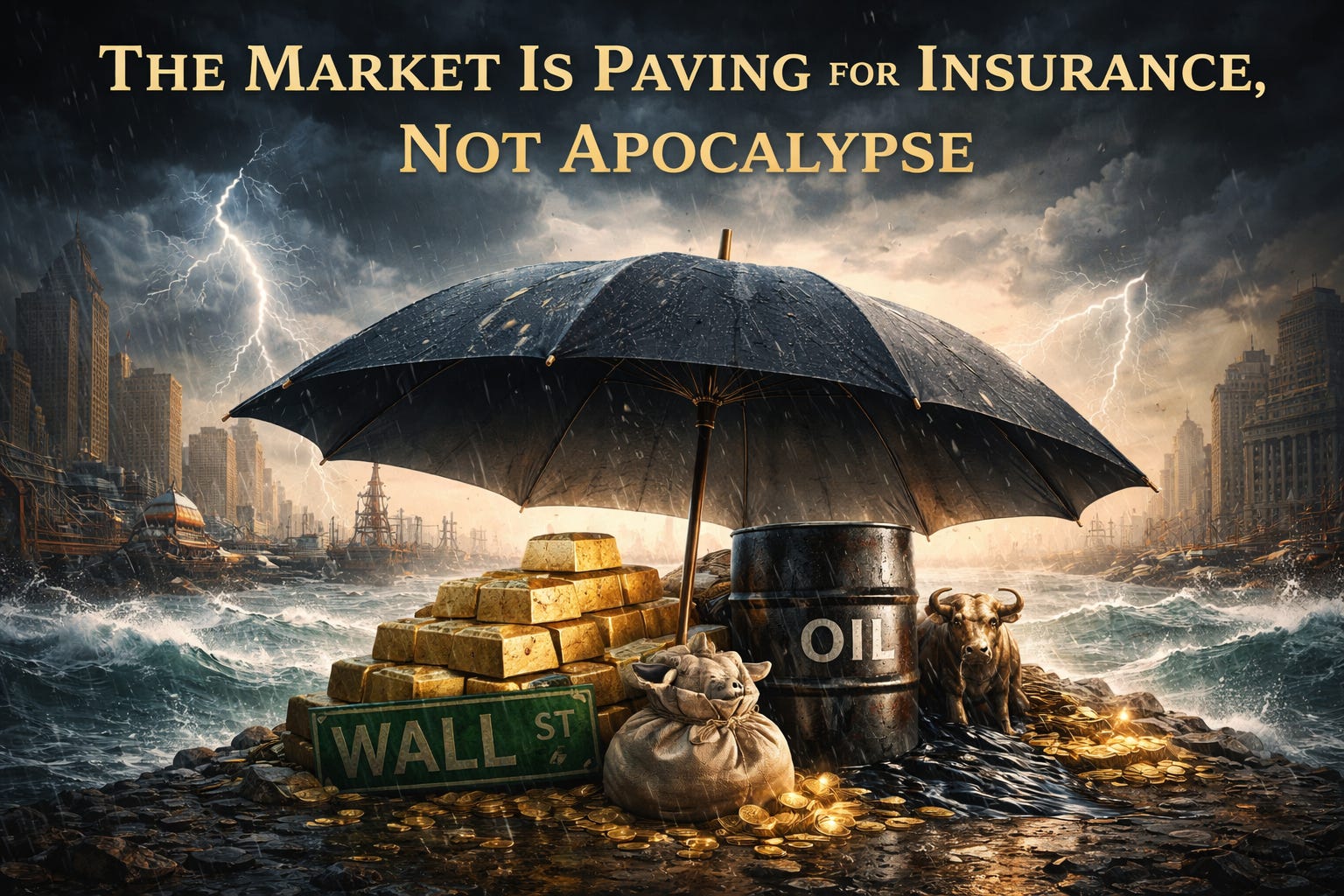 The Market Is Paying for Insurance, Not Apocalypse
