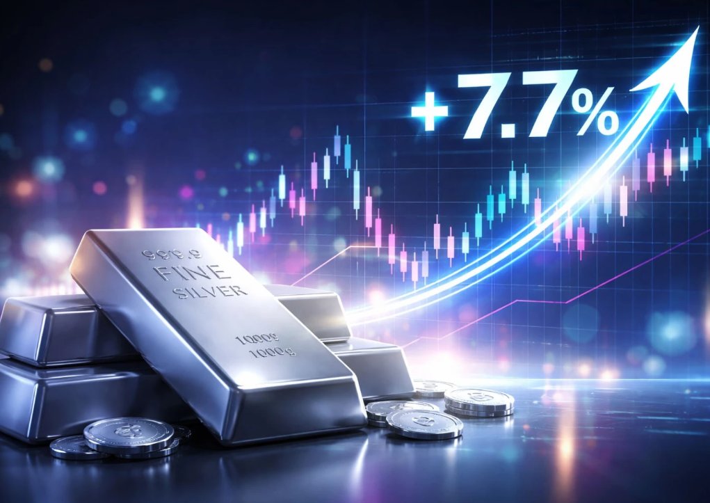 Silver Breaks Higher With a 7.7% Rally Above Key Resistance