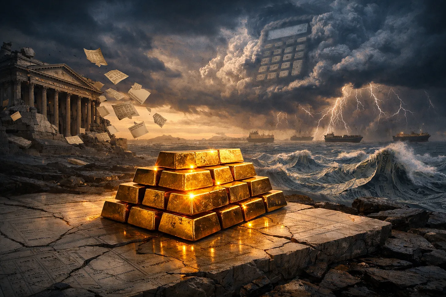 Gold Is Not Just Trading Growth Scare It's Trading The Treasury’s Calculator