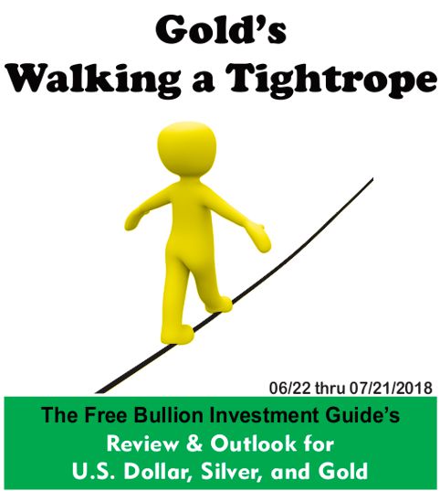 Gold's Walking a Tightrope