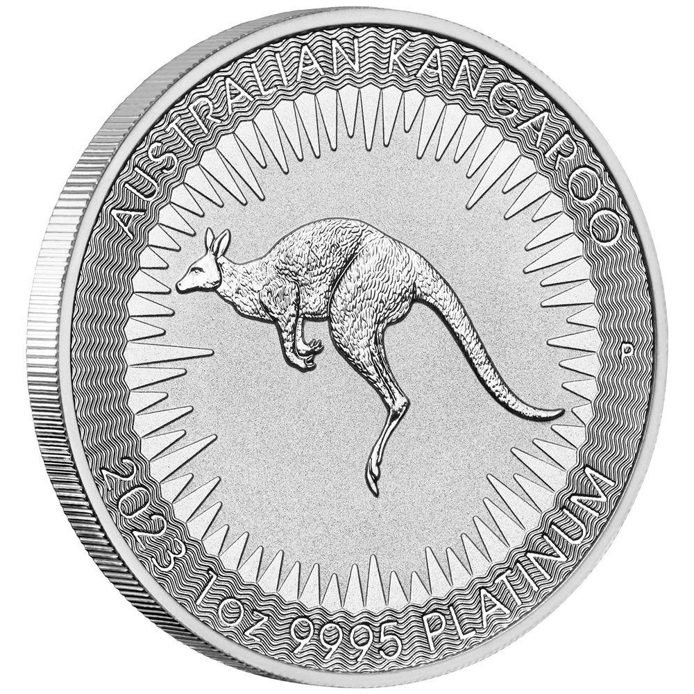 2023 - 1oz Platinum Kangaroo REV