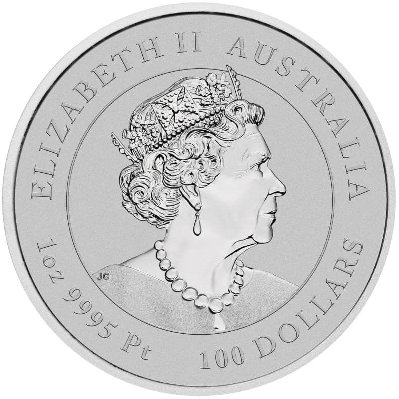 1oz. Platinum Lunar Bullion Coin - OBV