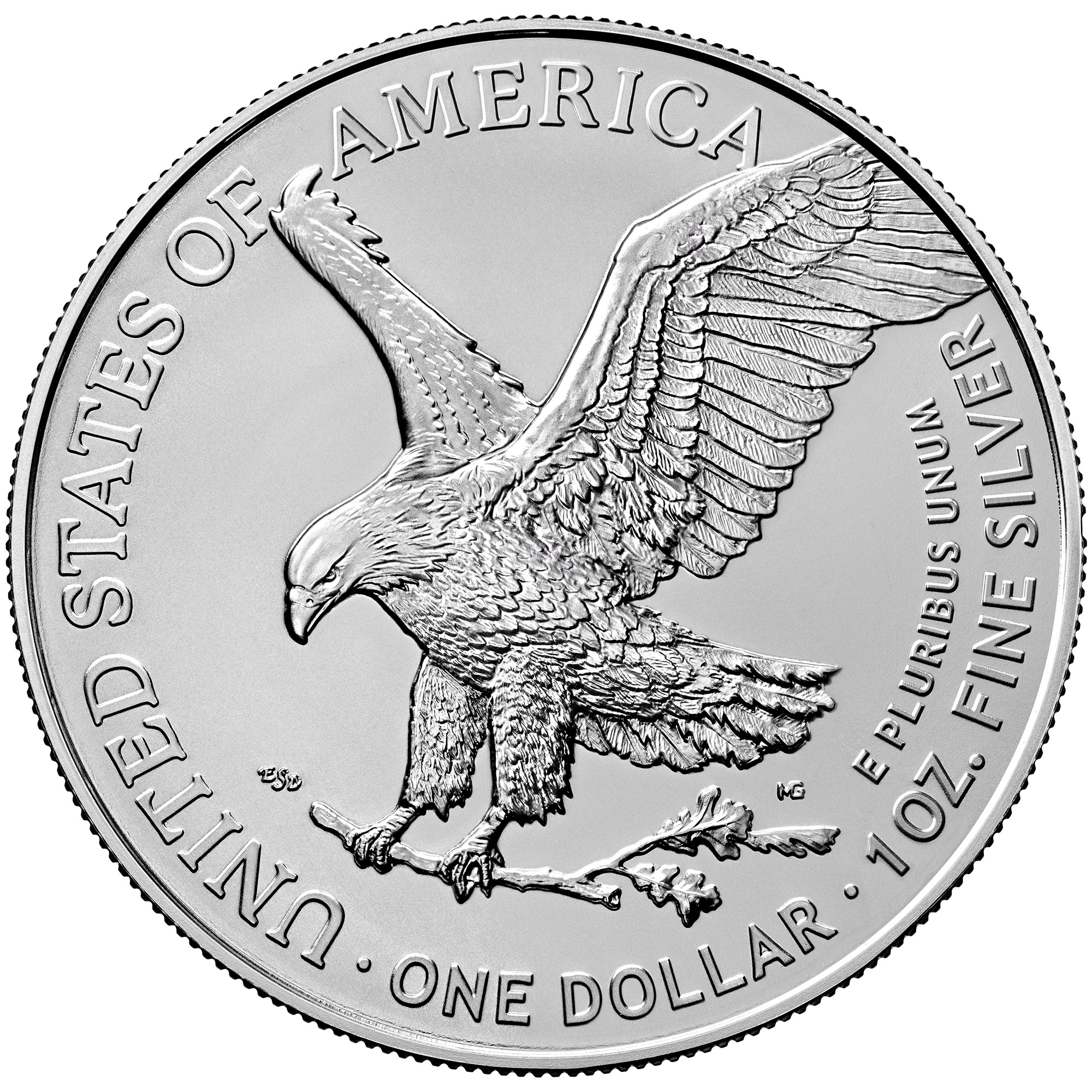 1oz U.S. Silver Eagle Reverse Type II