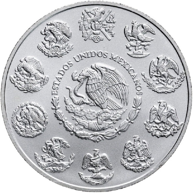 1 Kilo Mexican Silver Libertad Bullion Coin - Obverse side