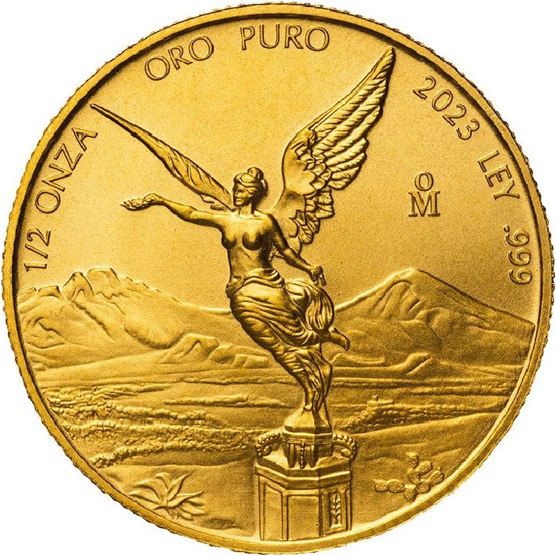 2023 - Half oz Gold Mexican Libertad Reverse
