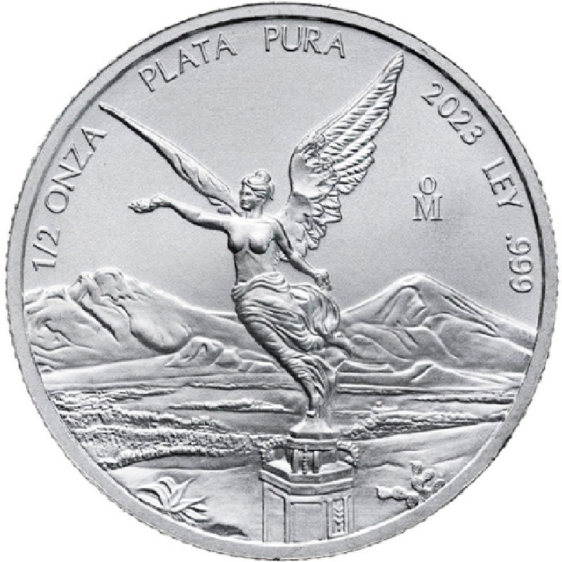 Half oz. Silver Mexican Libertad Reverse